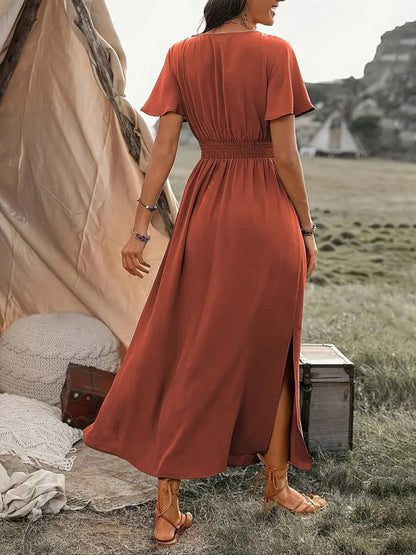 The Vacation V-Neck Dress