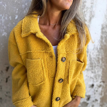 Lamb Wool Blend Coat