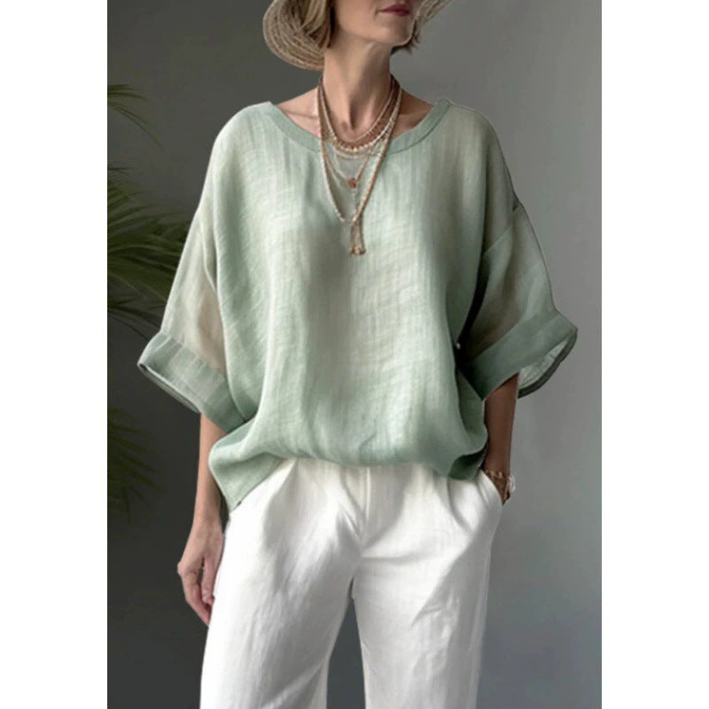 Relaxed Bamboo-Hemp Shirt