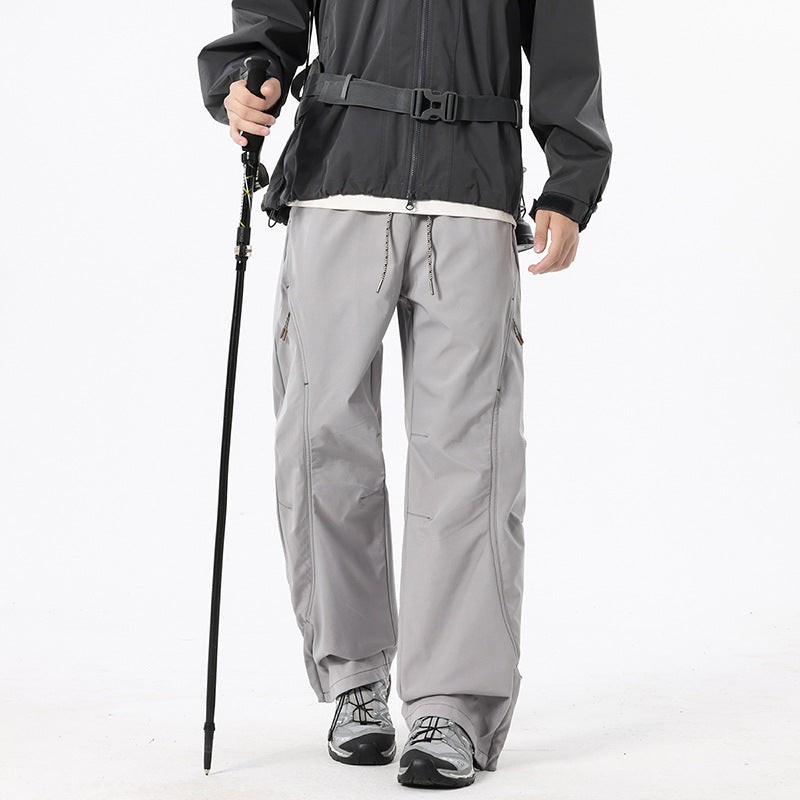 Side-Zip Cargo Pants