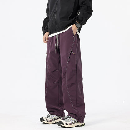 Side-Zip Cargo Pants