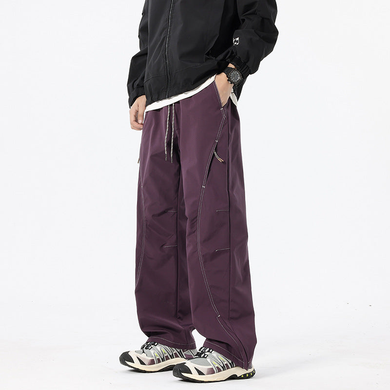 Side-Zip Cargo Pants