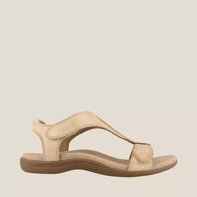 Velcro Platform Wedge Sandals - Women's Sandals - photo 4