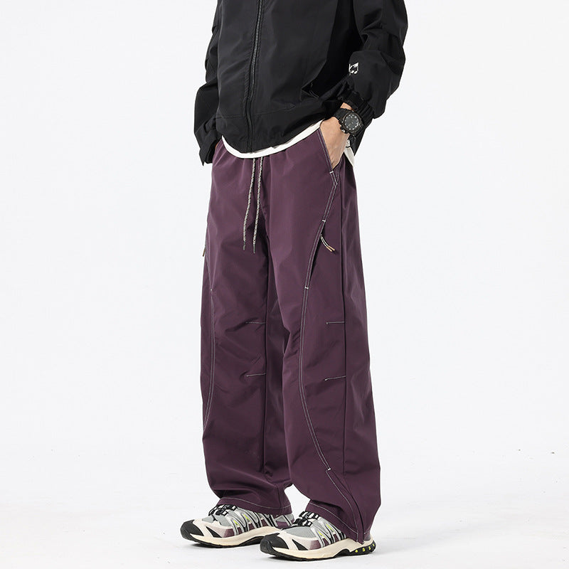 Side-Zip Cargo Pants
