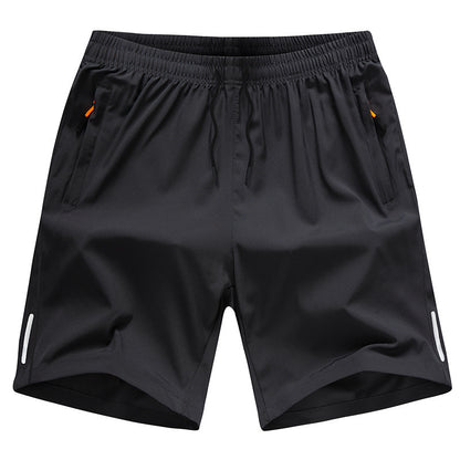 Mens Ice Silk Quick-Dry Sports Shorts