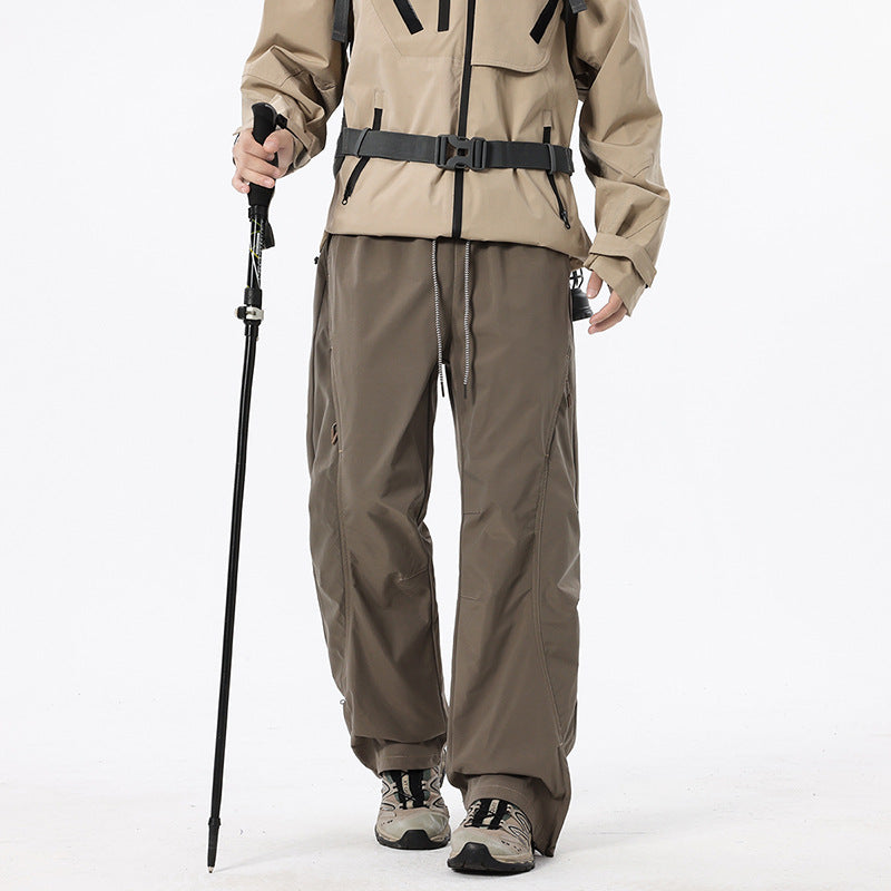 Side-Zip Cargo Pants