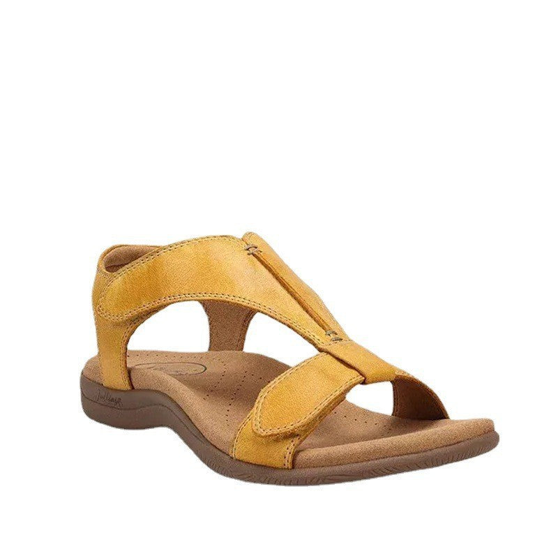 Velcro Platform Wedge Sandals - Women's Sandals - photo 5