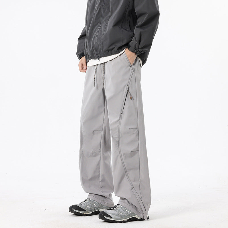 Side-Zip Cargo Pants