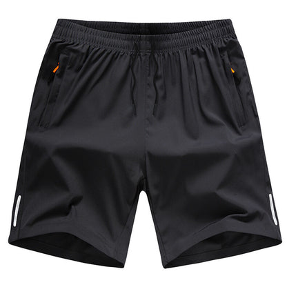 Mens Ice Silk Quick-Dry Sports Shorts
