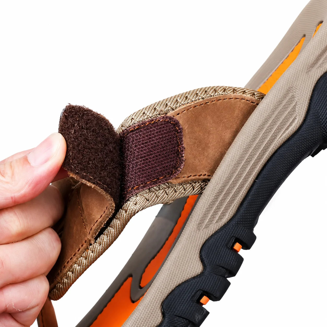 SORRENTO LEATHER SANDALS