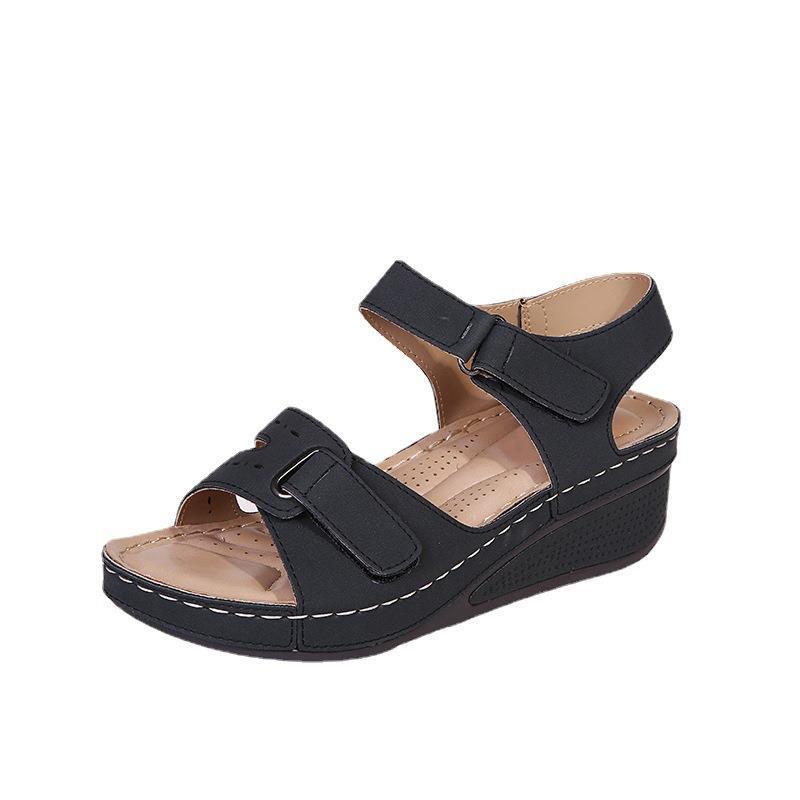 Retro Wedge Sandals - Women's Sandals - photo 5