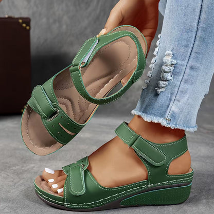 Roman Style Strap Sandals - Women's Sandals - photo 80