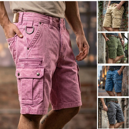Multi-Pocket Denim Shorts - Women's Shorts - photo 1