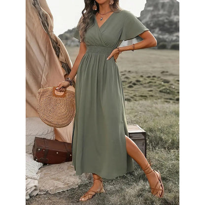 The Vacation V-Neck Dress