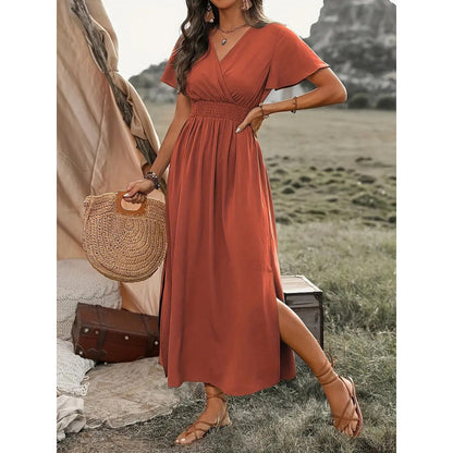 The Vacation V-Neck Dress