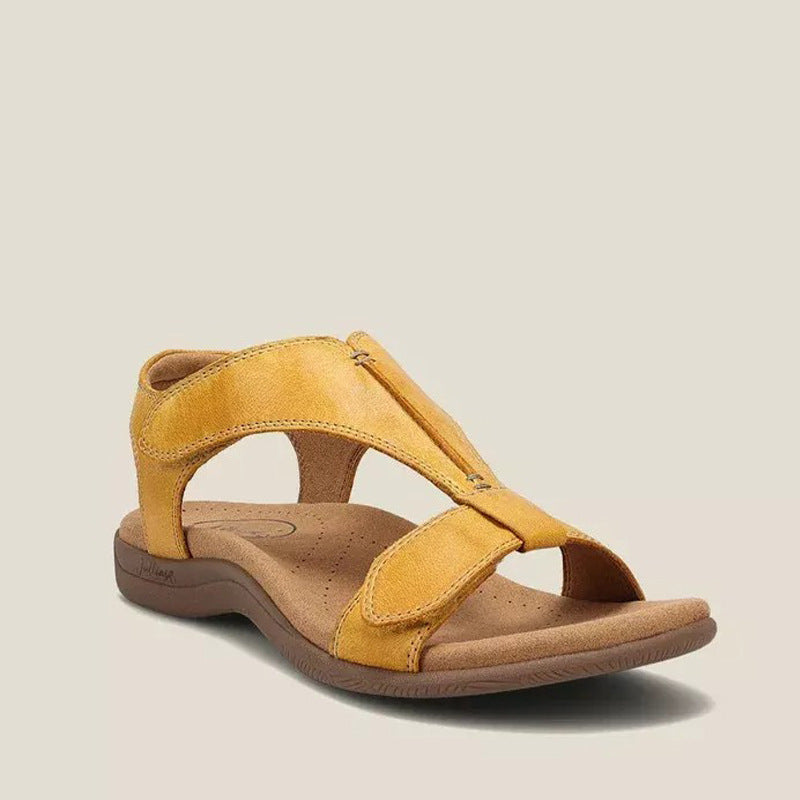 Velcro Platform Wedge Sandals - Women's Sandals - photo 9