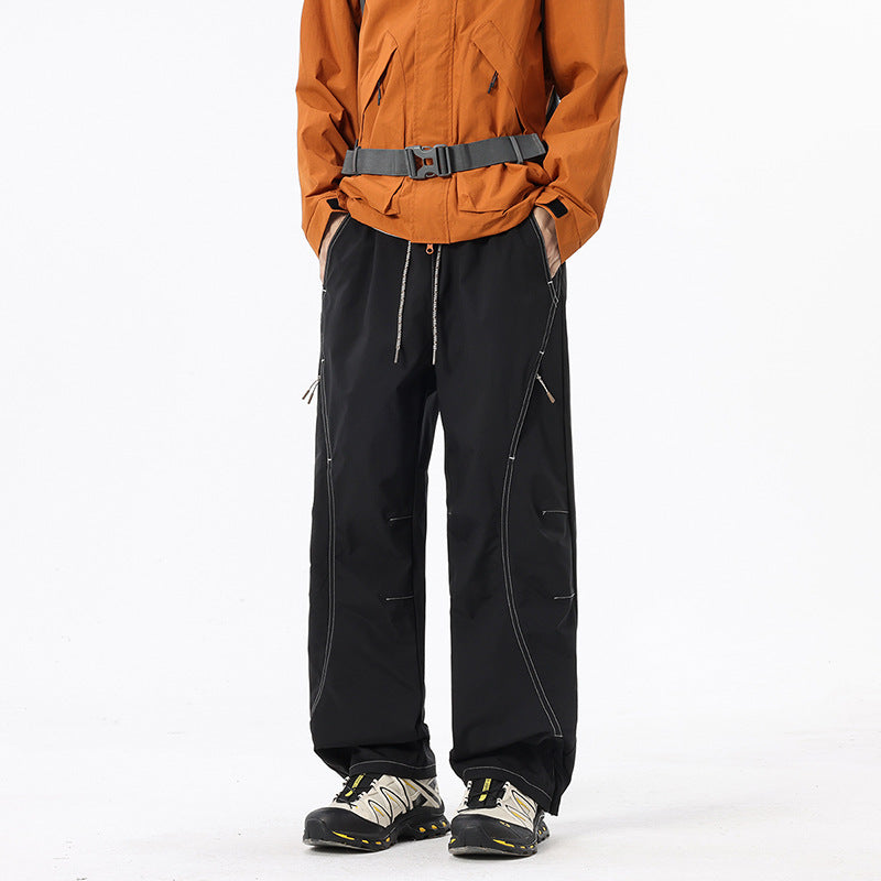Side-Zip Cargo Pants