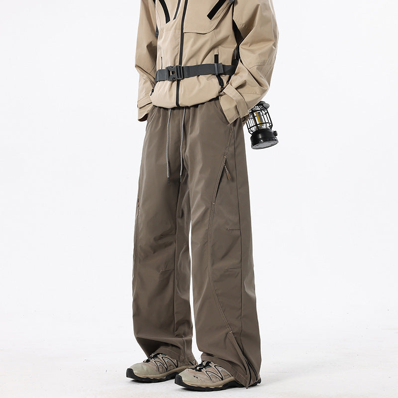 Side-Zip Cargo Pants